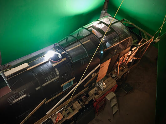 Lancaster Bomber Set - Cockpit exterior