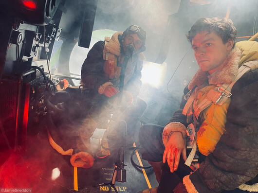 Goodtime Charlie - Lancaster Bomber C Charlie - Bombardier section - Josh Dineen - James Arden ©JS