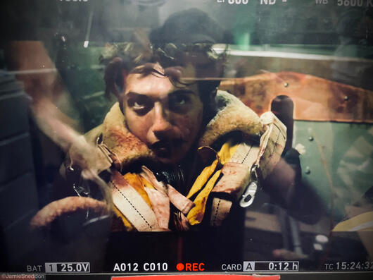 Goodtime Charlie - Lancaster Bomber C Charlie JS071 - rear section - Gene Gurie ©JS