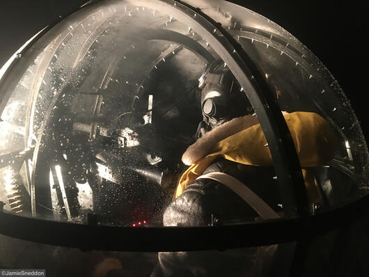 Goodtime Charlie - Lancaster Bomber C Charlie - Mid upper Turret - James Arden ©JS