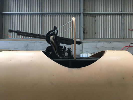 Lancaster Bomber Set - Freestanding Mid Upper Turret 1