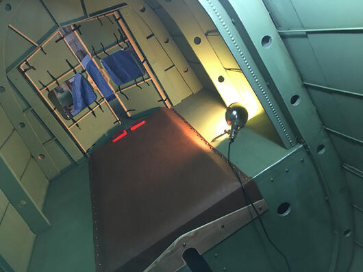 Lancaster Bomber Set Build - fire doors 1