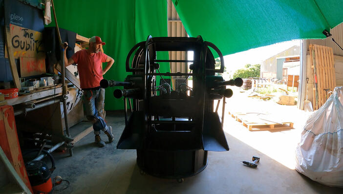 Lancaster Bomber Set Build - rear turret